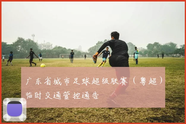 广东省城市足球超级联赛（粤超）临时交通管控通告